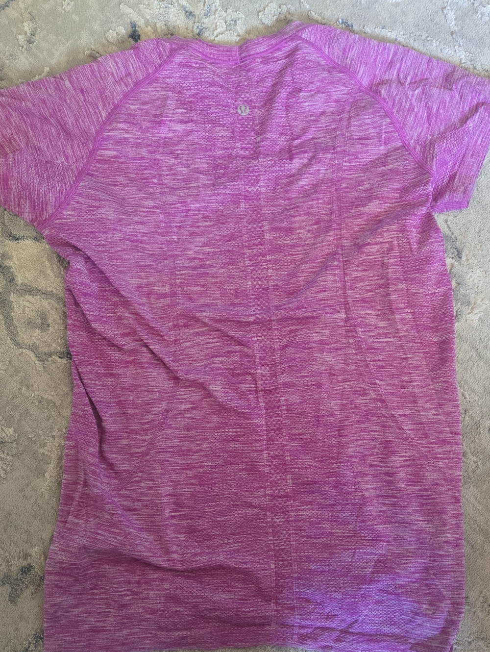 lululemon athletica Short Sleeve Tee in Heathered Pink
